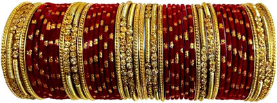 Suhagan Glass Bangle Set(Pack of 10)