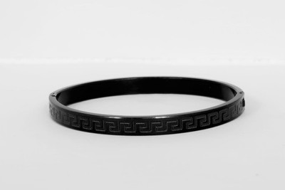 GKKAKADIYA Stainless Steel Gold-plated Kada