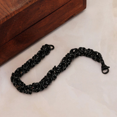 Fashion Frill Stainless Steel Silver Bracelet