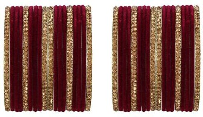 DONERIA Metal Zircon Bangle Set(Pack of 36)