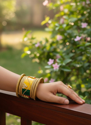 ZEB Plastic Bangle Set(Pack of 2)