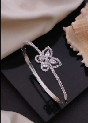 PARMESHWAR IMITATION Copper Diamond Silver Bracelet