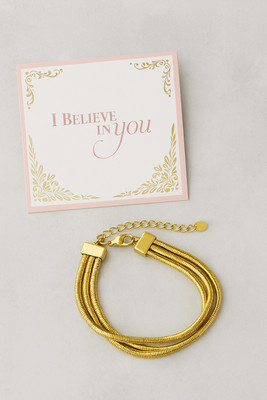 SA Creation Stainless Steel Gold-plated Bracelet