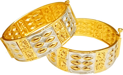 balaji gold Copper Gold-plated Bangle Set(Pack of 2)