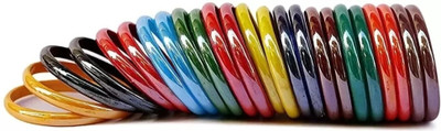 shivaay traders Glass Bangle Set(Pack of 24)