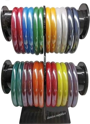 DaniyaSupplier Glass Bangle Set(Pack of 24)