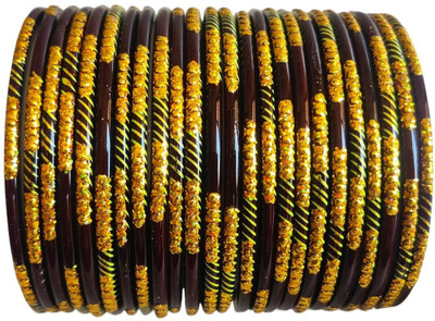 shri GBS Glass Bangle Set(Pack of 10)