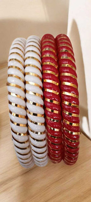 Sajmahal cosmetics Plastic Bangle(Pack of 4)