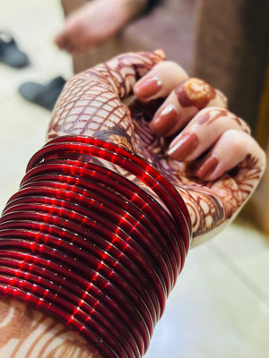 RAAHIVE Glass Bangle Set(Pack of 24)