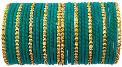 KANGANWORLD Glass Bangle Set(Pack of 32)