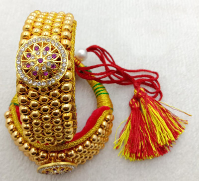 ramimitation Alloy Gold-plated Armlet(Pack of 2)