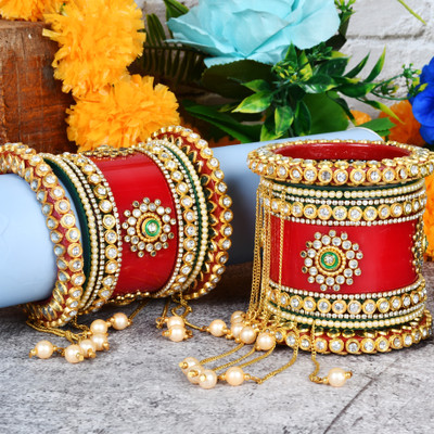 BRIE Plastic Bangle Set(Pack of 2)
