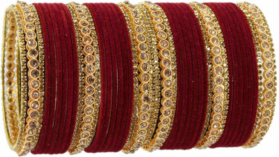 NMII Metal Zircon Bangle Set(Pack of 42)