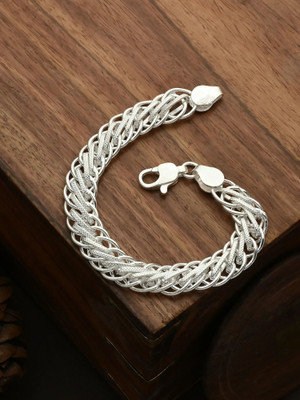 Gvlv Alloy Silver Coated Bracelet