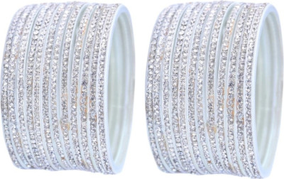 BUSINESS EMPIRE Glass Bangle(Pack of 12)