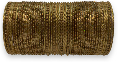 priya kangan Metal Bangle Set(Pack of 10)