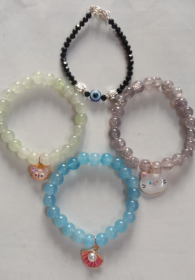 VPPPB Stone Bracelet Set(Pack of 4)