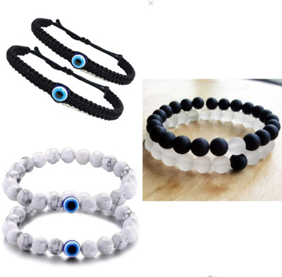 HouseOfCommon Crystal Crystal Bracelet Set(Pack of 3)