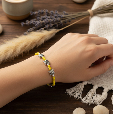 Gurjari Jewellers Brass Silver Bracelet