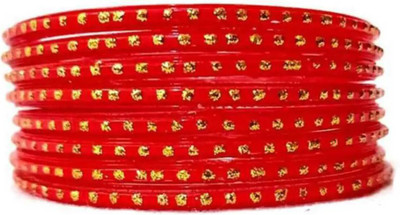 RADHA MOHAN EMPIRE Glass Bangle Set(Pack of 24)