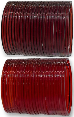 ZUMKAA Glass Bangle Set(Pack of 48)