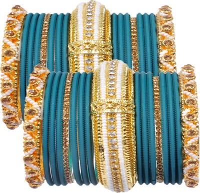 Rijoli Metal Bangle Set(Pack of 34)