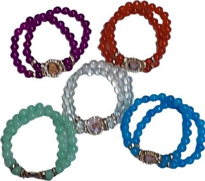 GURU JI CREATION Plastic Bracelet(Pack of 5)