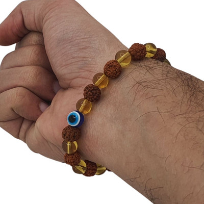 Lazy Collection Stone, Rudraksha Bangle