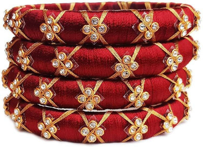 SiirAaka's Plastic Bangle Set(Pack of 4)