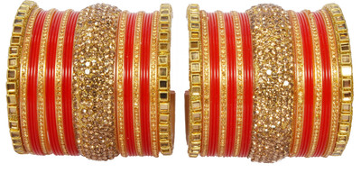OJHA Plastic Beads, Zircon Chudas(Pack of 28)