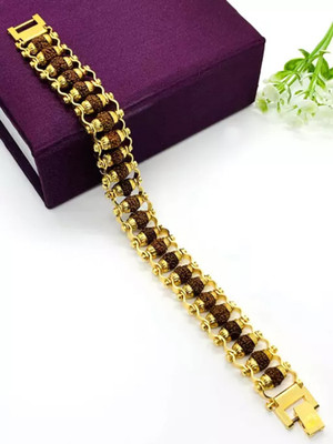 Aarav Retails Brass Beads Gold-plated Bracelet