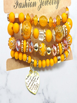 sapraa trends Plastic Bracelet Set(Pack of 4)