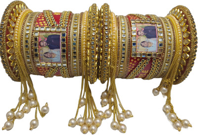 SP PHOTO CHURA Plastic Bangle Set(Pack of 2)