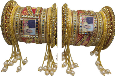 SP PHOTO CHURA Plastic Bangle Set(Pack of 2)