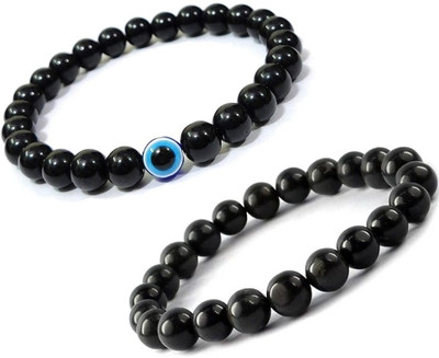 vs unique collections Stone Beads Bracelet Set(Pack of 2)