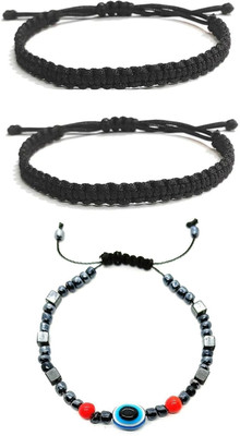 KINGSTYLEIMPEX Plastic Charm Bracelet(Pack of 3)