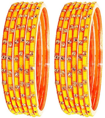 LYBASHINE Glass Gold-plated Bangle Set