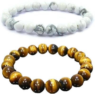 HouseOfCommon Metal, Crystal, Alloy Bracelet(Pack of 2)