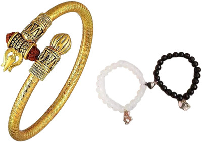 Teeragaj Brass, Alloy Gold-plated Bracelet(Pack of 4)