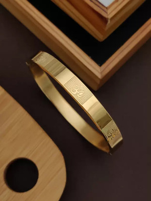 MAME CREATION Stainless Steel Gold-plated Kada