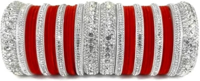SSONLINEBAZAR Metal Bangle Set(Pack of 10)