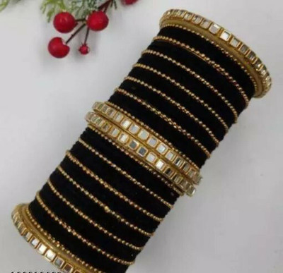 ZADLAXAR Metal Zircon Bangle Set