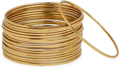 NAVMAV Metal Bangle Set(Pack of 36)
