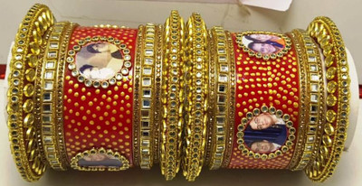 SP PHOTO CHURA Plastic Bangle Set(Pack of 2)