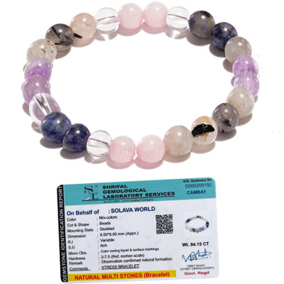SOLAVA Crystal Agate Bracelet
