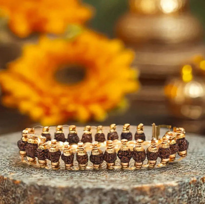 PEONY Rudraksha Bracelet