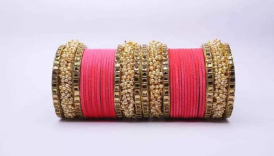 DONERIA Metal Beads Bangle Set(Pack of 36)