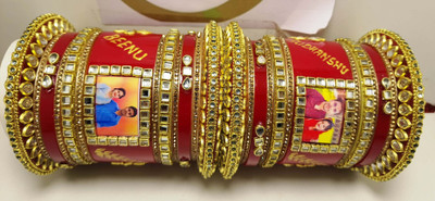 SP PHOTO CHURA Plastic Bangle Set(Pack of 2)