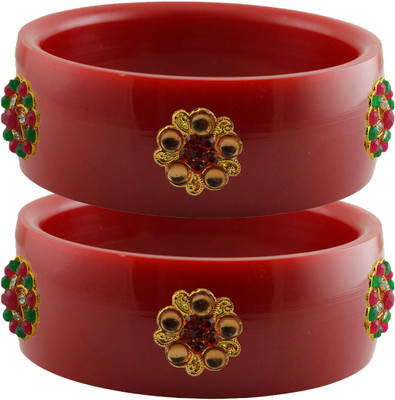 Vidhya Kangan Plastic Bangle Set(Pack of 2)
