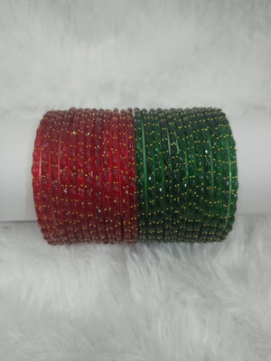 Zeraqi Glass Beads Bangle(Pack of 24)